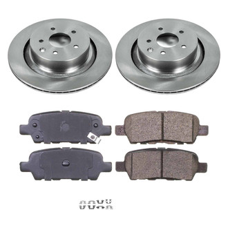 Callahan Brake Parts® - Plain Rear Brake Kit