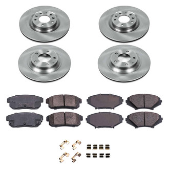 Callahan Brake Parts® - Plain Brake Kit