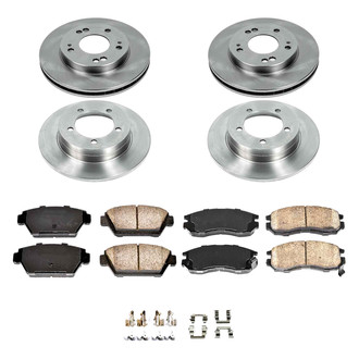 Callahan Brake Parts® - Plain Brake Kit