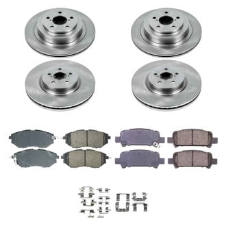 Callahan Brake Parts® - Plain Brake Kit