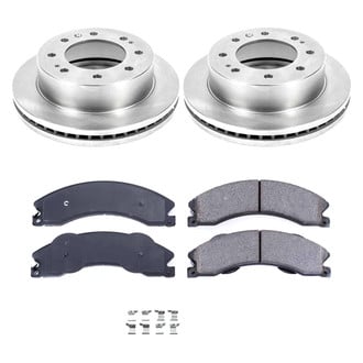 Callahan Brake Parts® - Plain Front Brake Kit