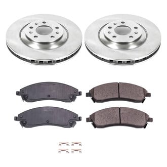 Callahan Brake Parts® - Plain Front Brake Kit