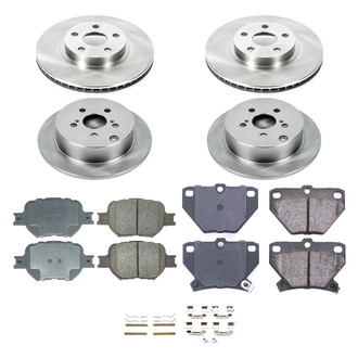 Callahan Brake Parts® - Plain Brake Kit