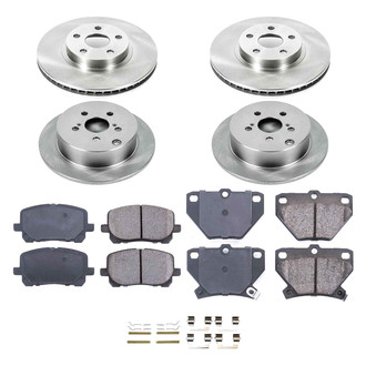 Callahan Brake Parts® - Plain Brake Kit
