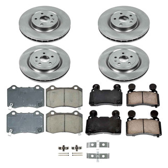Callahan Brake Parts® - Plain Brake Kit