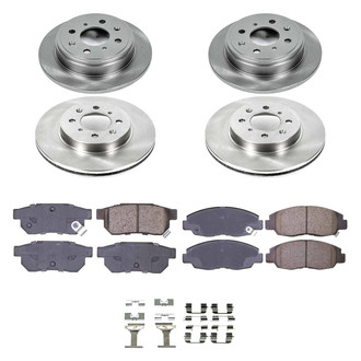 Callahan Brake Parts® - Plain Brake Kit