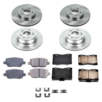 Callahan Brake Parts® - Plain Brake Kit