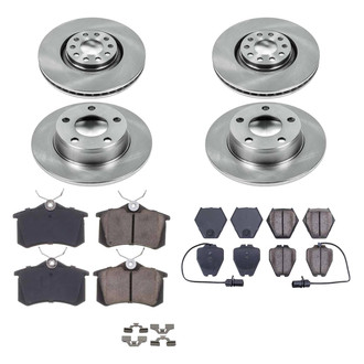 Callahan Brake Parts® - Plain Brake Kit