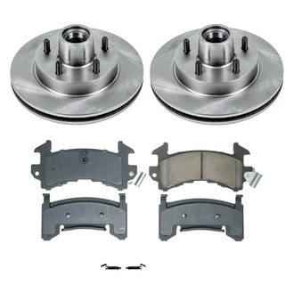 Callahan Brake Parts® - Plain Front Brake Kit