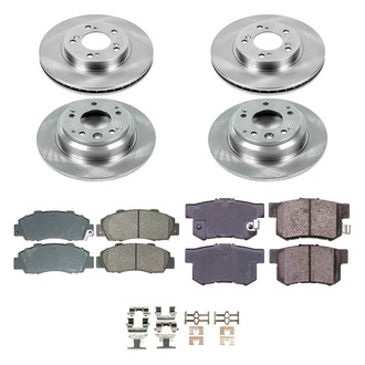 Callahan Brake Parts® - Plain Brake Kit