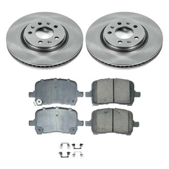 Callahan Brake Parts® - Plain Front Brake Kit