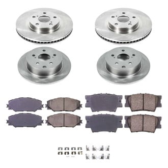 Callahan Brake Parts® - Plain Brake Kit