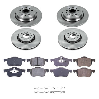 Callahan Brake Parts® - Plain Brake Kit