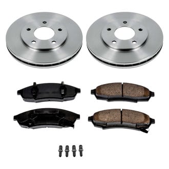 Callahan Brake Parts® - Plain Front Brake Kit