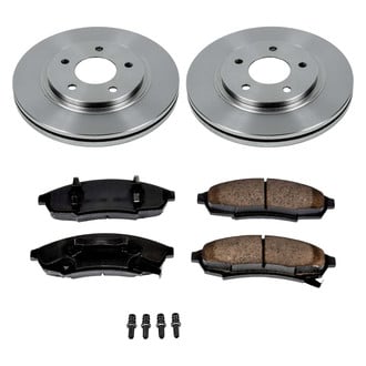 Callahan Brake Parts® - Plain Front Brake Kit