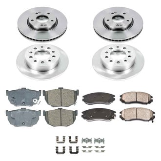 Callahan Brake Parts® - Plain Brake Kit