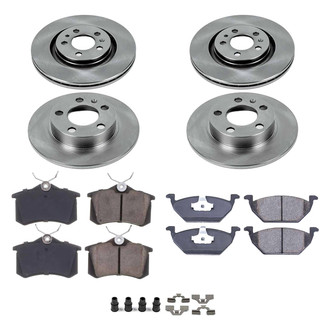 Callahan Brake Parts® - Plain Brake Kit