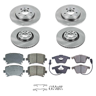 Callahan Brake Parts® - Plain Brake Kit