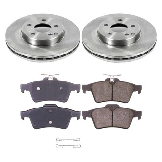 Callahan Brake Parts® - Plain Rear Brake Kit