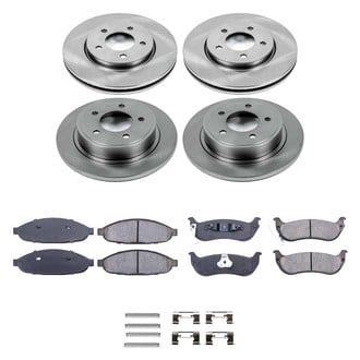 Callahan Brake Parts® - Plain Brake Kit