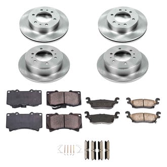 Callahan Brake Parts® - Plain Brake Kit