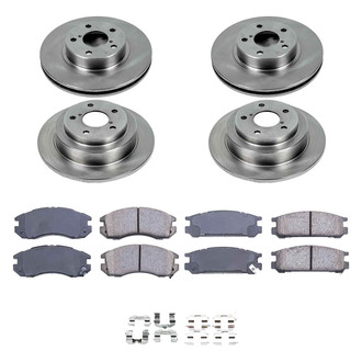 Callahan Brake Parts® - Plain Brake Kit