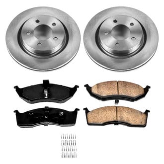Callahan Brake Parts® - Plain Front Brake Kit