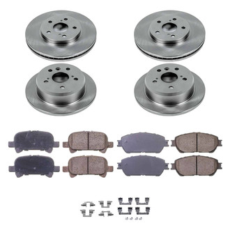 Callahan Brake Parts® - Plain Brake Kit