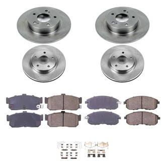Callahan Brake Parts® - Plain Brake Kit