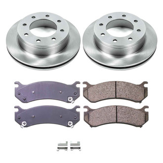 Callahan Brake Parts® - Plain Rear Brake Kit