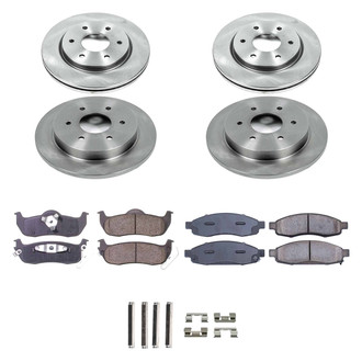 Callahan Brake Parts® - Plain Brake Kit