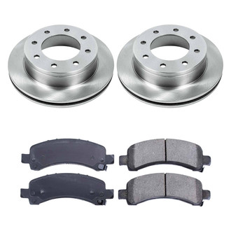 Callahan Brake Parts® - Plain Rear Brake Kit