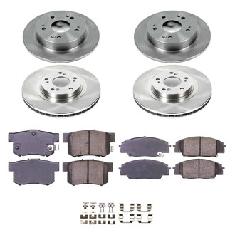 Callahan Brake Parts® - Plain Brake Kit