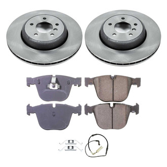 Callahan Brake Parts® - Plain Rear Brake Kit