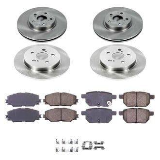 Callahan Brake Parts® - Plain Brake Kit