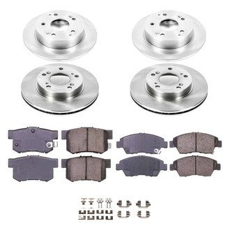 Callahan Brake Parts® - Plain Brake Kit