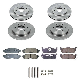 Callahan Brake Parts® - Plain Brake Kit