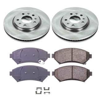 Callahan Brake Parts® - Plain Front Brake Kit