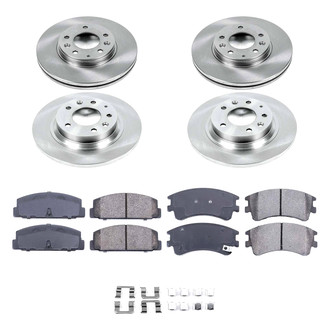 Callahan Brake Parts® - Plain Brake Kit