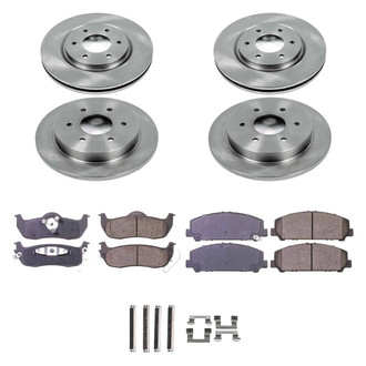 Callahan Brake Parts® - Plain Brake Kit