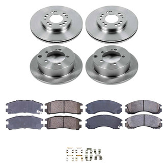 Callahan Brake Parts® - Plain Brake Kit