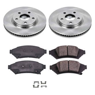Callahan Brake Parts® - Plain Front Brake Kit