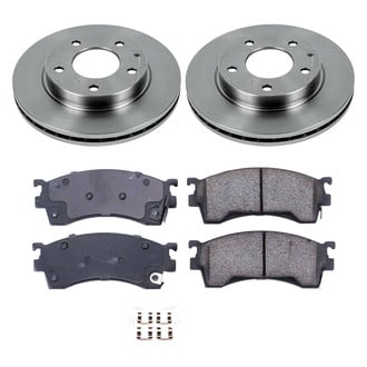 Callahan Brake Parts® - Plain Front Brake Kit