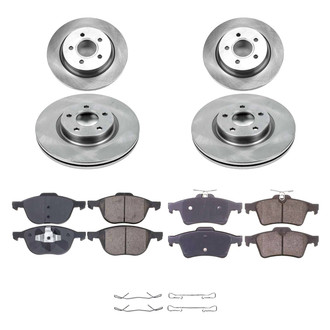 Callahan Brake Parts® - Plain Brake Kit