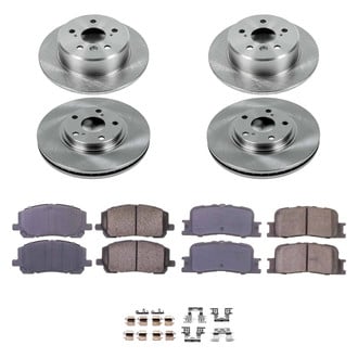 Callahan Brake Parts® - Plain Brake Kit
