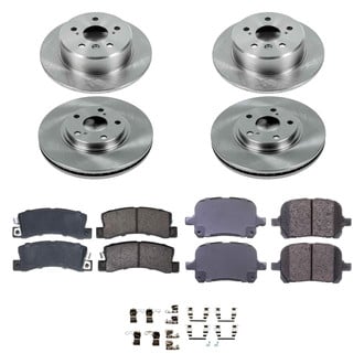 Callahan Brake Parts® - Plain Brake Kit