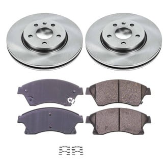 Callahan Brake Parts® - Plain Front Brake Kit