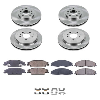 Callahan Brake Parts® - Plain Brake Kit
