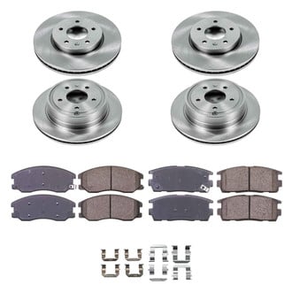 Callahan Brake Parts® - Plain Brake Kit