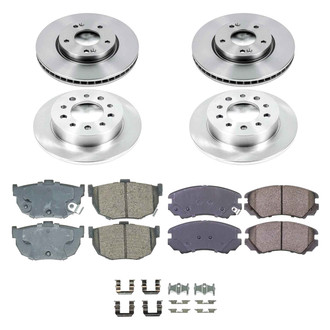 Callahan Brake Parts® - Plain Brake Kit